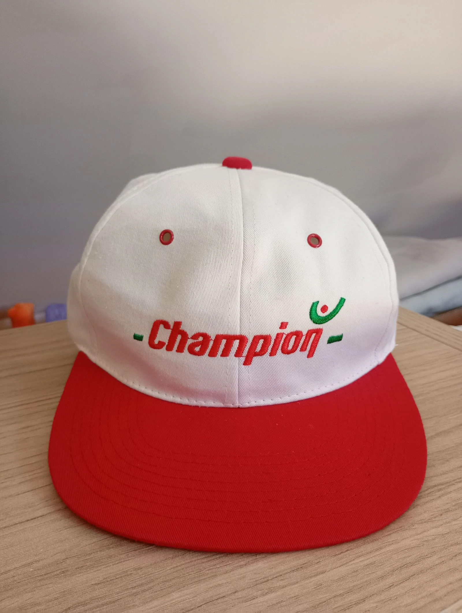 Casquette vintage années 90 snapback publicitaire champion réglable 